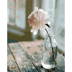 White Flower - Canvastly DIY Paint By Numbers