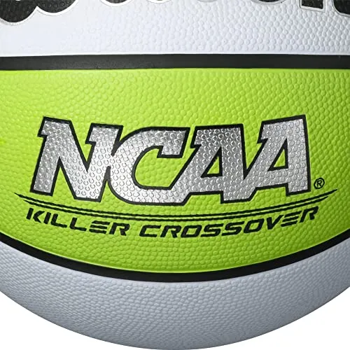 Wilson Killer Crossover Basketball, Lime/White, Youth 27.5-Inch