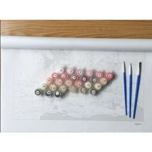 Winter Eagles – Canvastly DIY Paint by Numbers