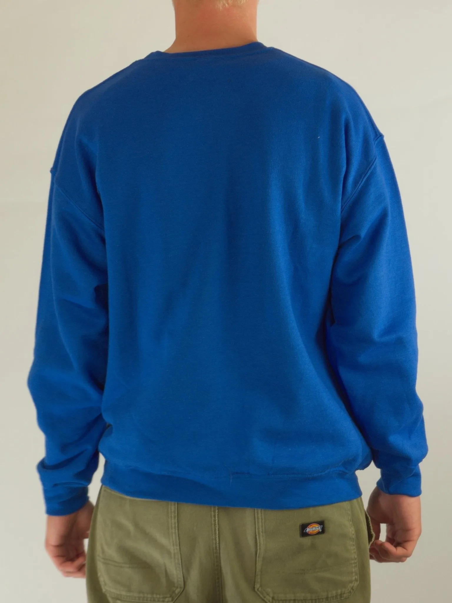 Wknd - Outline - Crew - Sweatshirt - Royal Blue - Medium Last