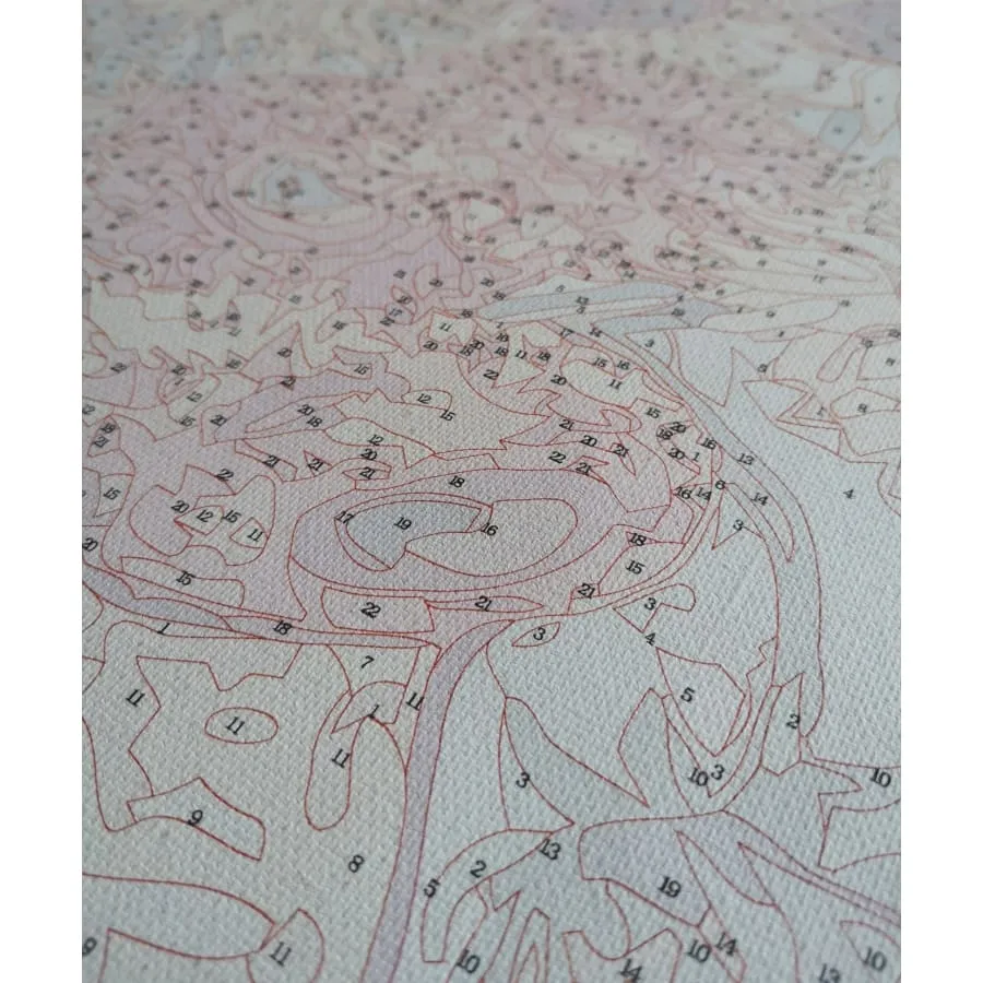 Wolves in the Forest - Canvastly DIY Paint By Numbers