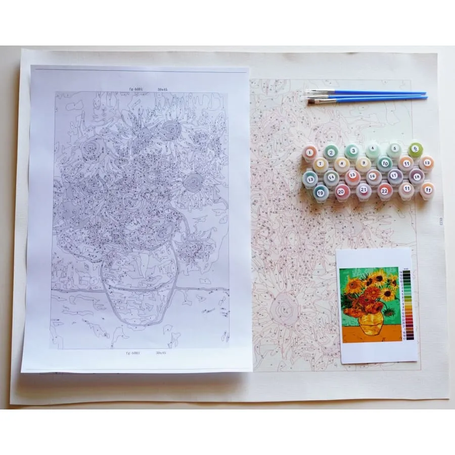 Wolves in the Forest - Canvastly DIY Paint By Numbers