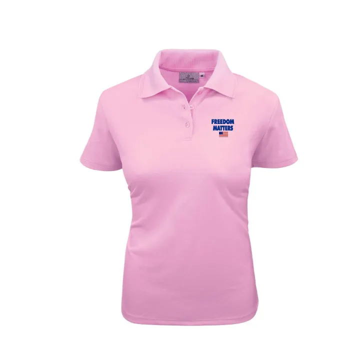 Women's Freedom Matters Polo Shirt