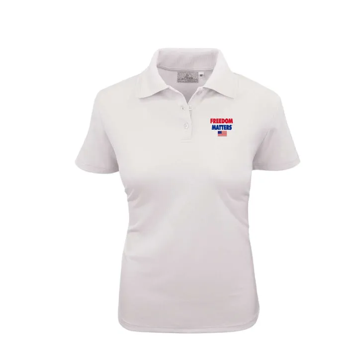 Women's Freedom Matters Polo Shirt