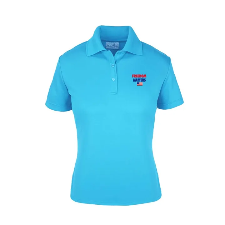 Women's Freedom Matters Polo Shirt