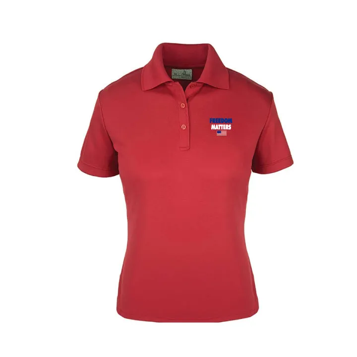 Women's Freedom Matters Polo Shirt