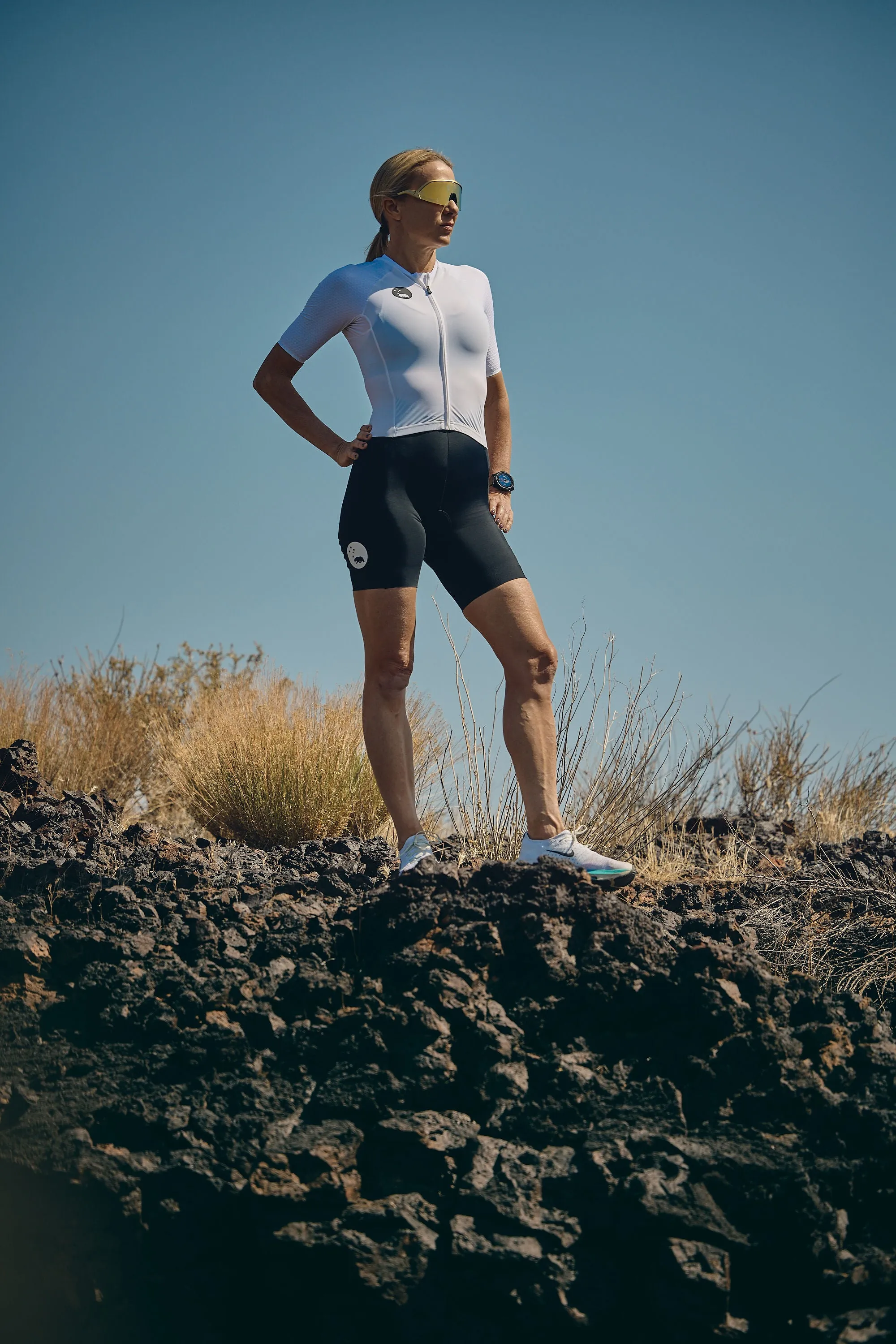 women's LUCEO aero tri suit - white