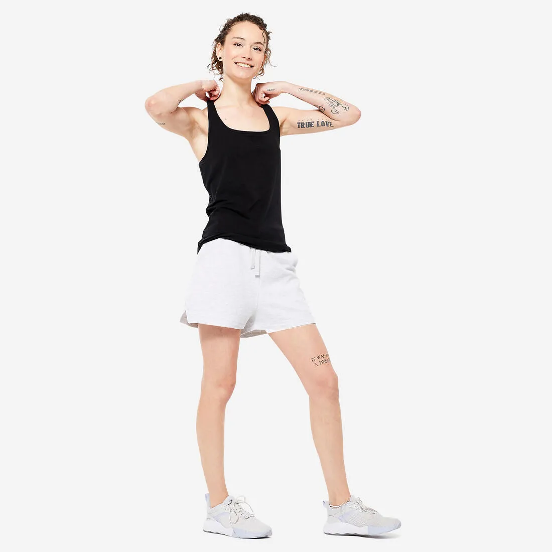 Women's Slim-Fit Fitness Crew-Neck Tank Top