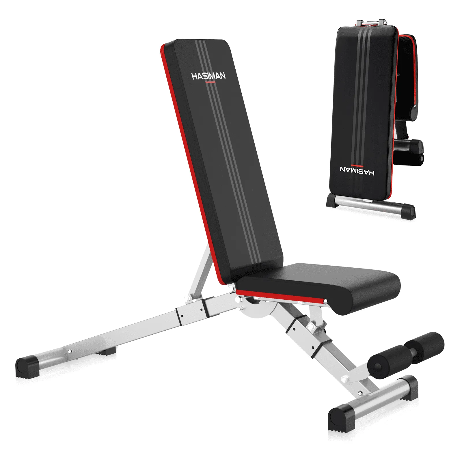 Workout Foldable Weight Bench for Home Training 600 Lb. Capacity