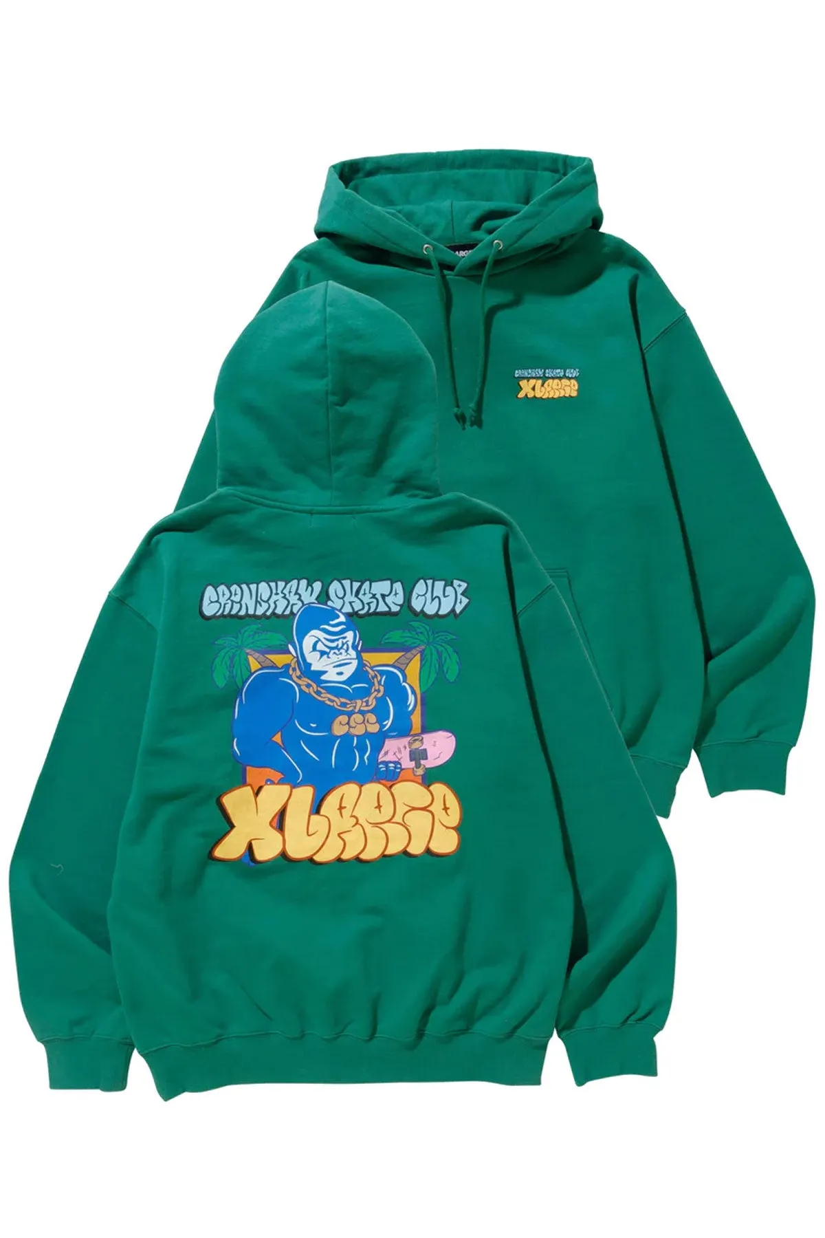 Xlarge x CSC Pullover Hooded Sweatshirt - Green
