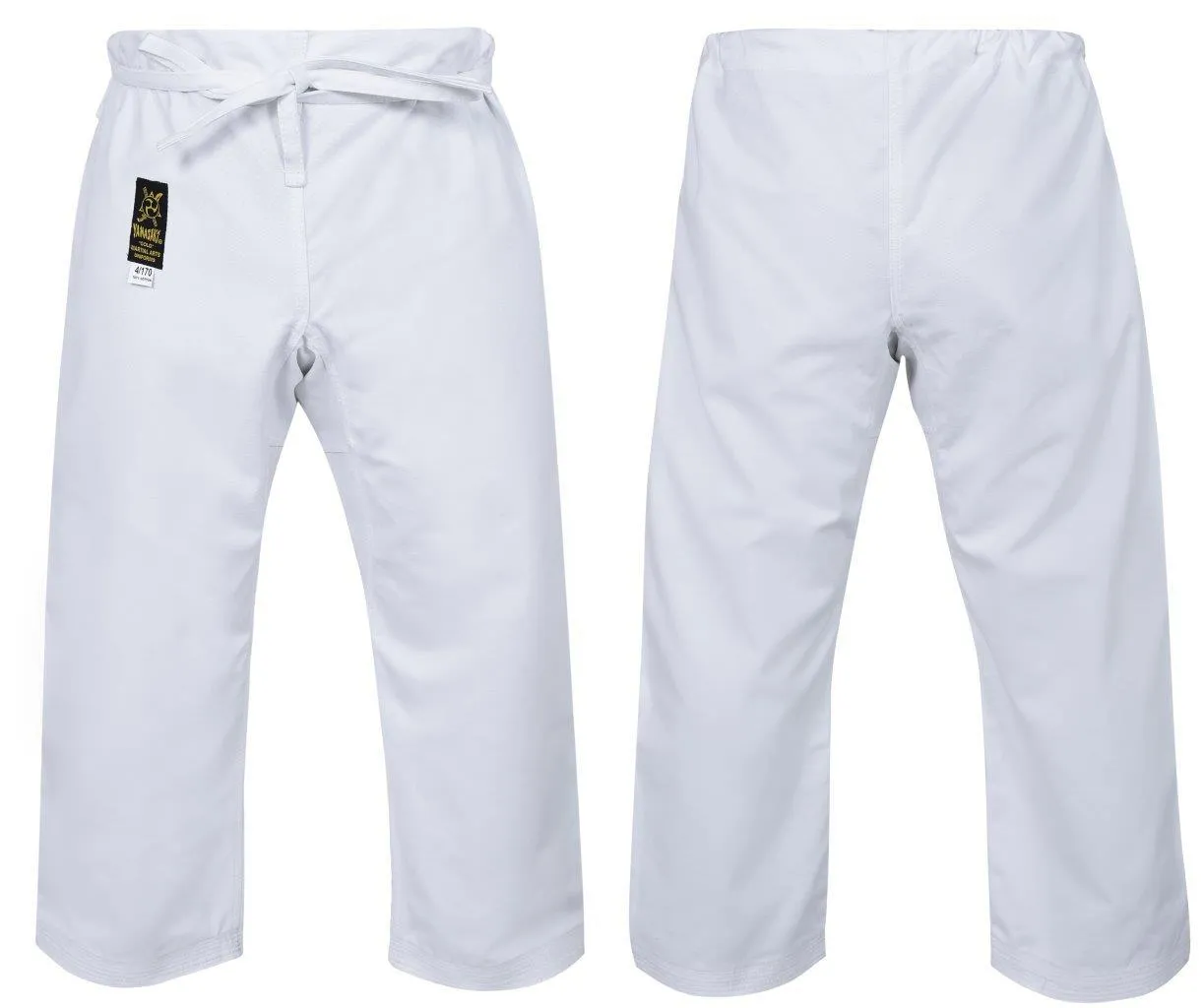 Yamasaki Gold GI Martial Arts Canvas Pants | White [14oz]