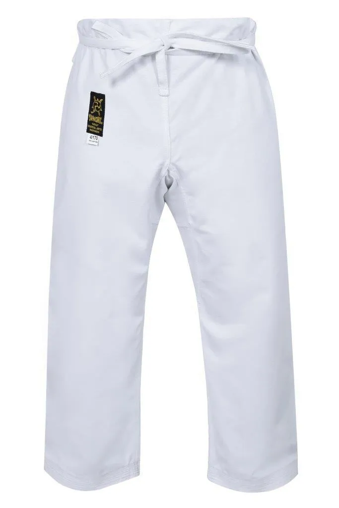 Yamasaki Gold GI Martial Arts Canvas Pants | White [14oz]