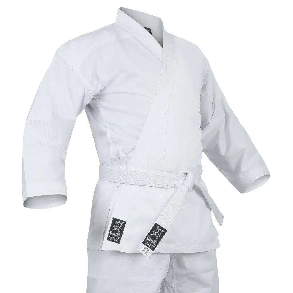 Yamasaki Pro Karate Uniform | White [10oz]