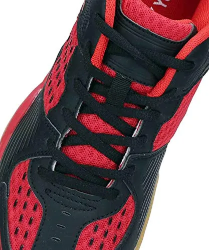 Yonex All New Badminton Non-Marking Shoes, Coral/Black - 7 UK