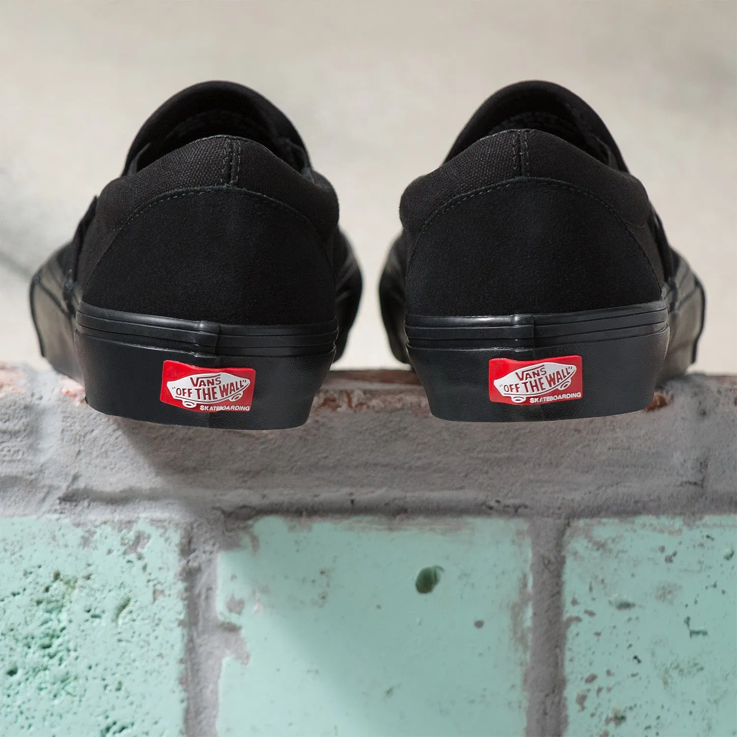 Zapatilla Skate Slip-On Black/Black