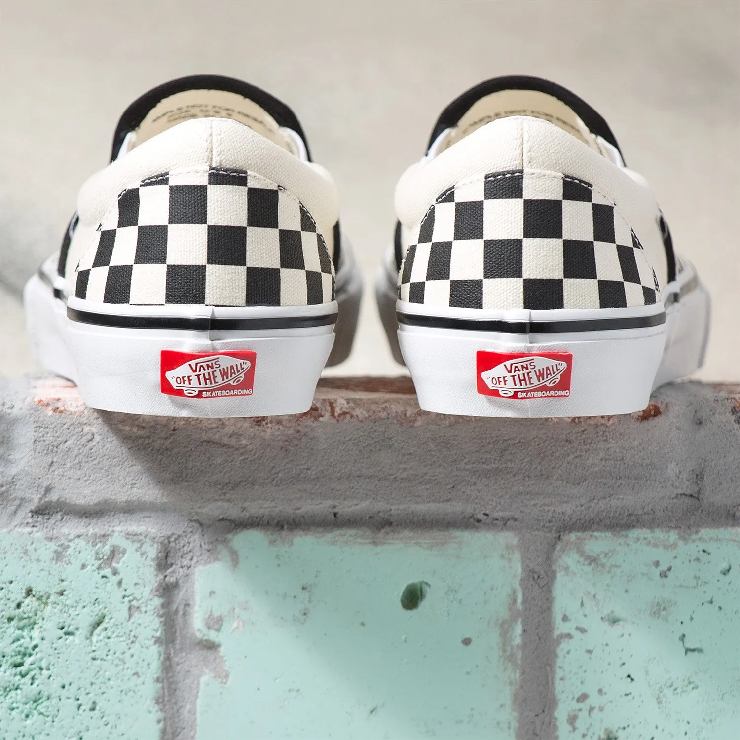Zapatilla Skate Slip-On Checkerboard