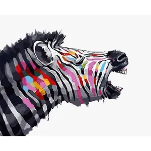 Zebra - Canvastly DIY Paint By Numbers